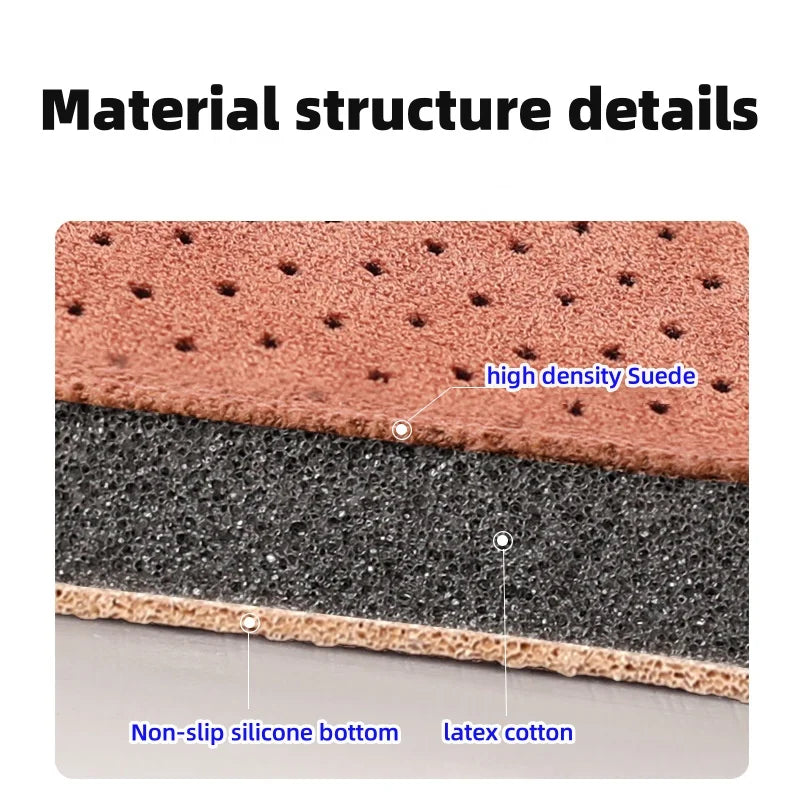 Soft Suede Car Seat Covers Breathable Front/rear Seat Anti-slip Cushions Universal Size Car Interior Seat Protection Accessories