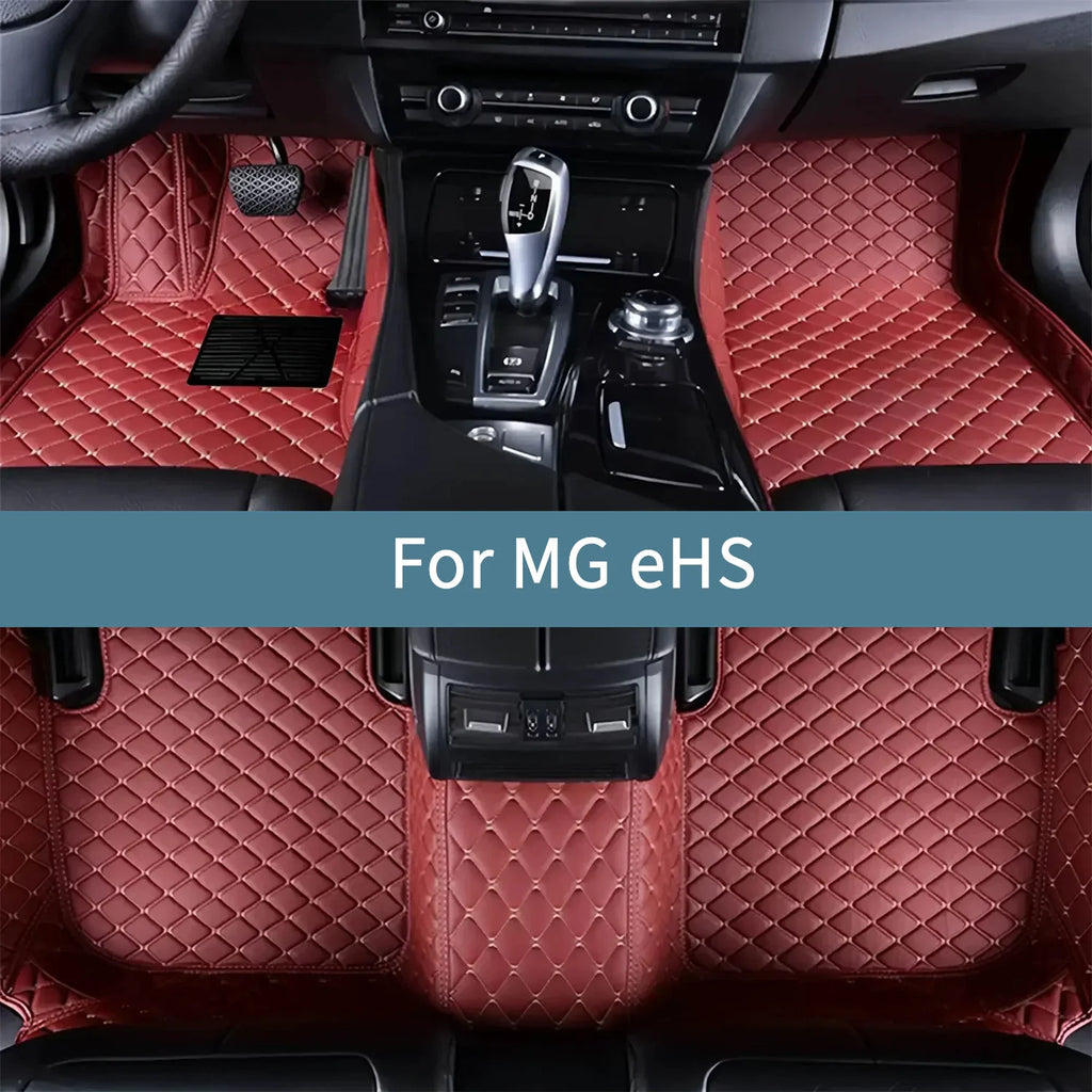 Car Floor Mats For MG eHS  2020 2021 2022 2023 2024 2025 2026 Waterproof Full Set Floor Mats For Cars Accessories