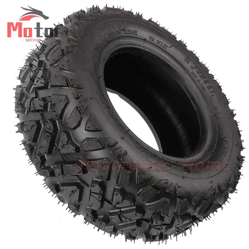 Neumático sin cámara de 13 x 5,00-6 pulgadas para ATV, cuatrimoto, karts, scooter, minimoto, cortacésped, motocicleta