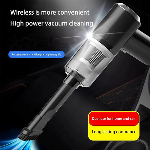 3 In 1 Integrated Suction And Blowing Vacuum Combination Vacuum Cleaner USB Charging Small Car Household Vacuum Cleaner