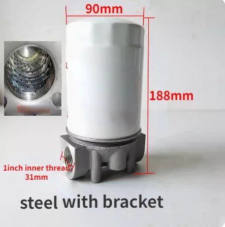 1PC Diesel fuel filter vehicles fuel transfer pump Filter Diesel filter cartridge assembly Fuel Oil filtering impurities tools