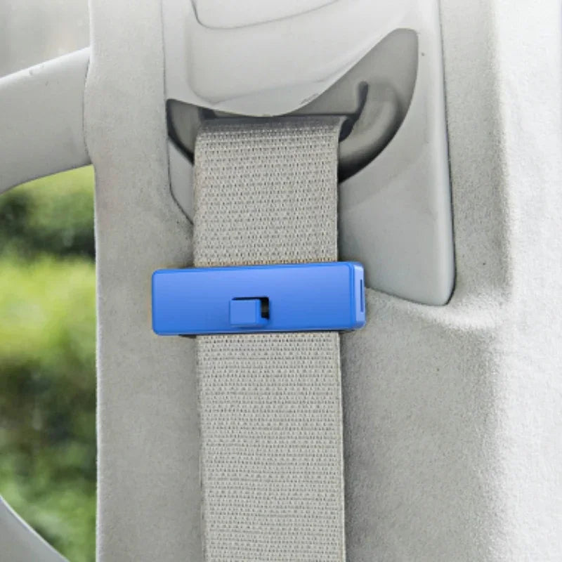 2 Car Seat Belt Clip Seat Belt Clip Adjuster  Adjuster Seat Belt Buckle Car Shape Safety Stopper  Car Accessories Interior