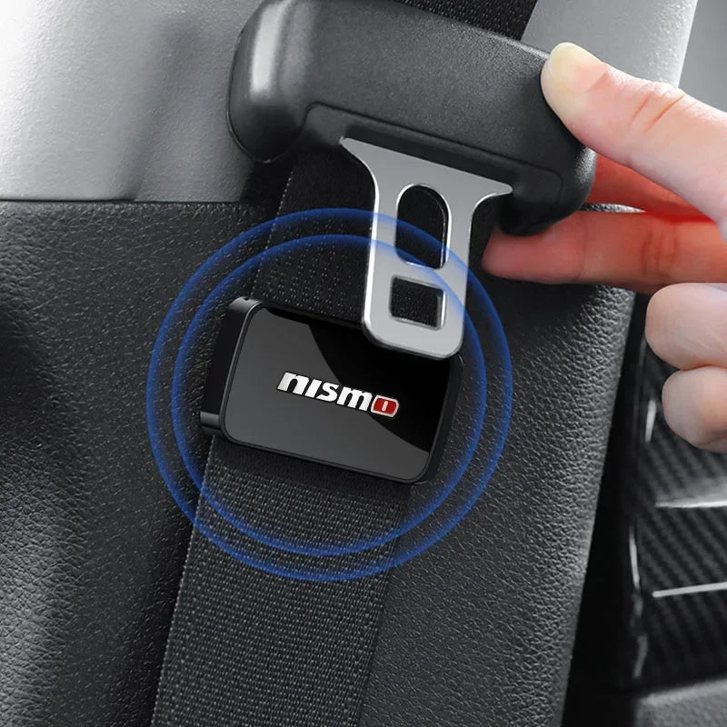 Magnetic Car Interior Supplies Seat Belt Holder Stabilizer Auto Accessory for Nissan Nismo X-trail Almera Qashqai Tiida Teana
