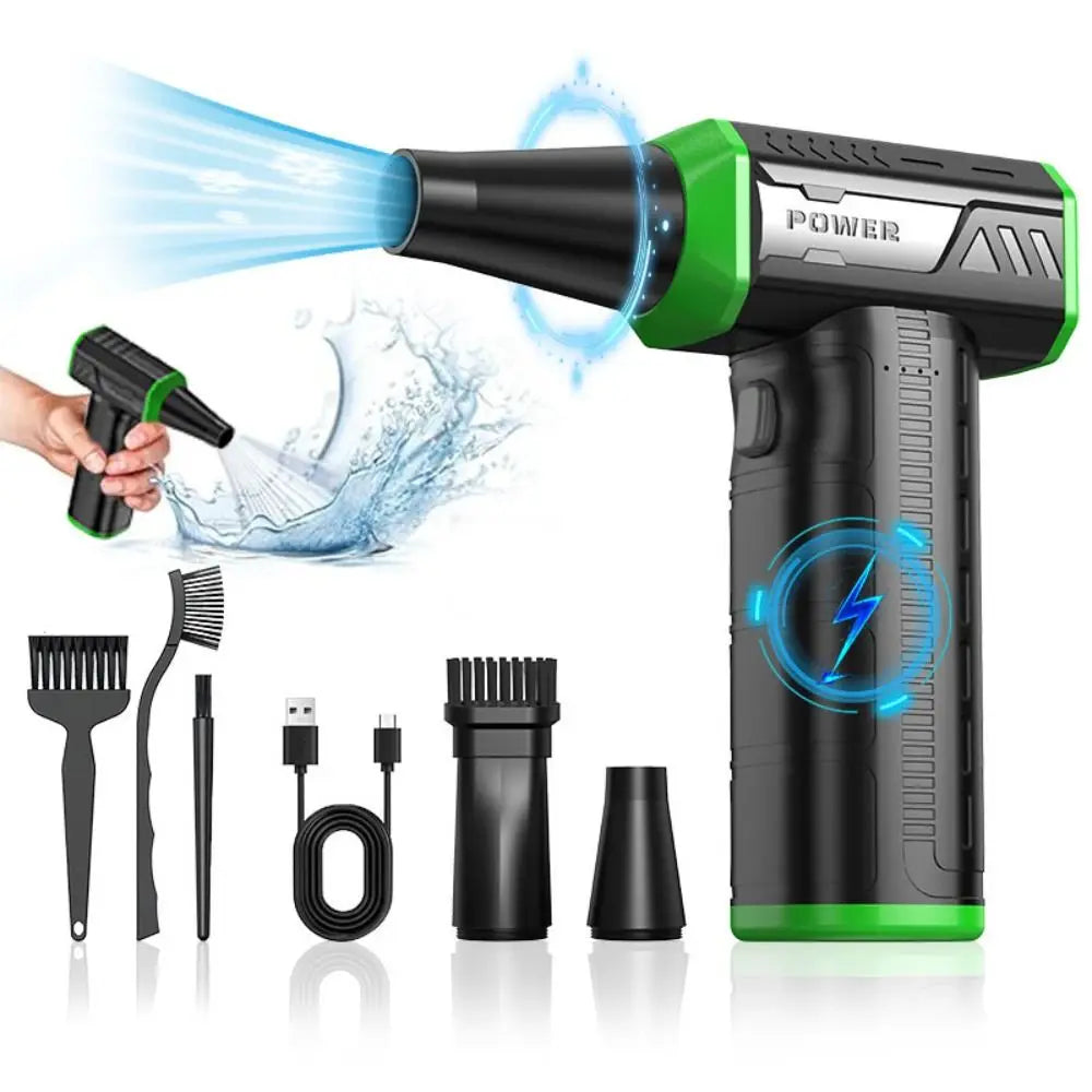 3-In-1 Car Vacuum Cleaner 6000pa High Power Wireless Handheld Hoovers Multifunctional Strong Suction Portable Air Blower Pet