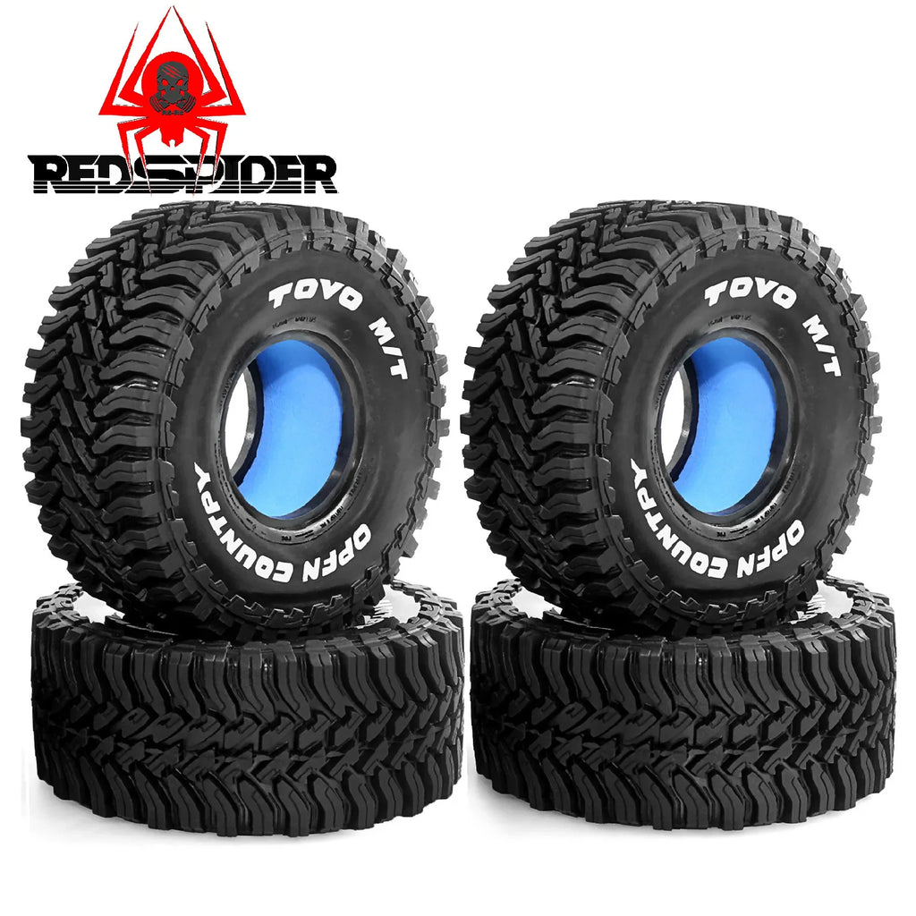 2.2-inch RC Simulation Climbing Car Tires Tyre for 1/7 1/8 MK07 CROSSRC YK Hyper GO MJX Upgrade Parts Kit RC Car OP Accessories