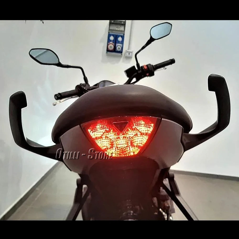 Accesorios para motocicleta Trident 660, kit de reposabrazos trasero de aluminio, reposabrazos para manillar de pasajero (2021-2023 2022)