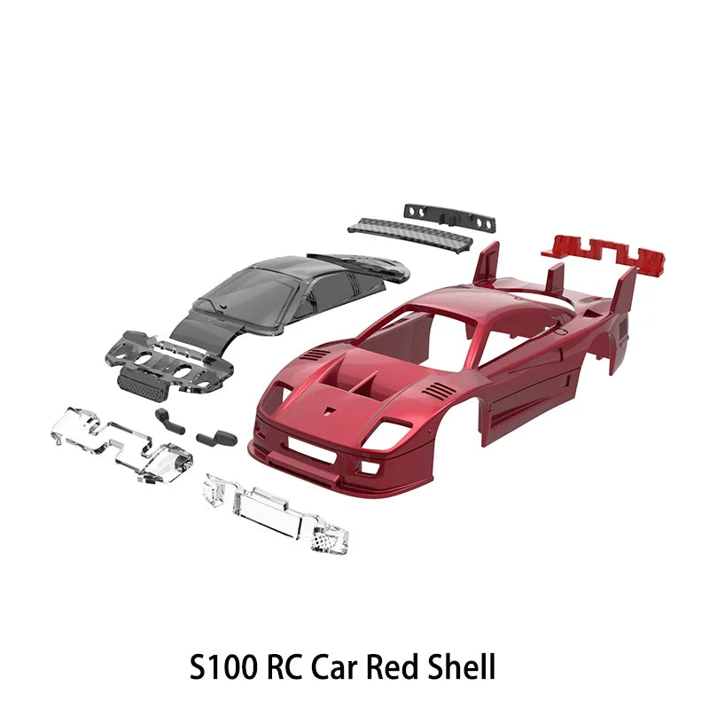LDARC S100 RC Car Shells/Steering Components/Rear Axle Assembly/Front Wheel Components/Chassis Components RC Parts 2026