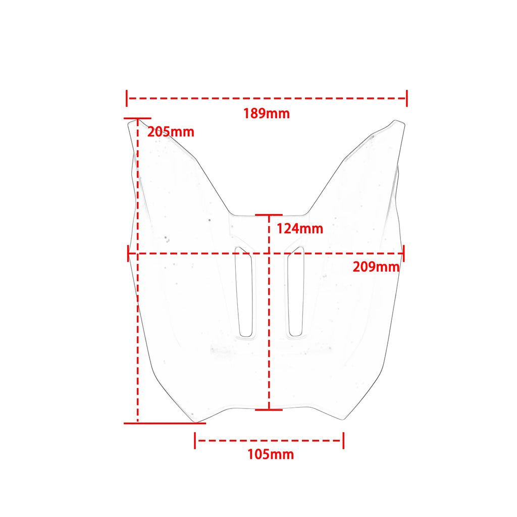 Accesorios de carenado para motocicleta, extensión frontal, puntas de flecha, cubiertas de extensión de rueda para Voge DS900X DSX900 2024-2025