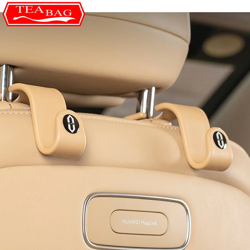For Aito M5 M7 M9 Car Styling Passenger Hooks Seat Back Hook Auto Interior Organization Original Color Modified Accessories