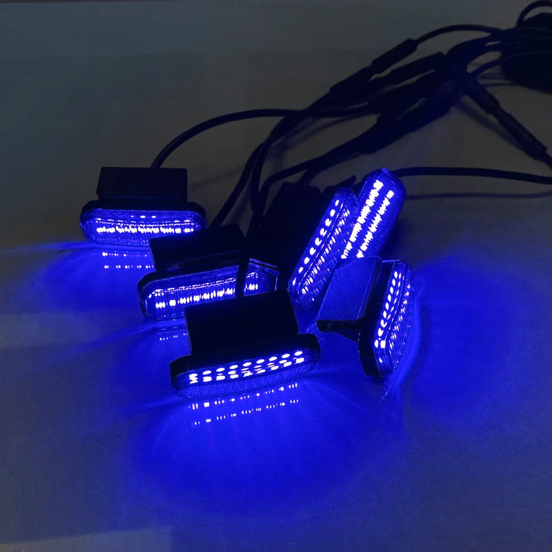 For car pickup truck off-road vehicle 18 LED Front Grille Light Car Daytime Running Light ﻿98% of vehicle models are applicable