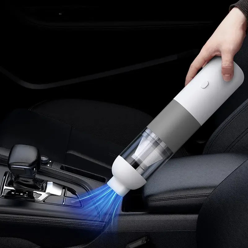 Car Vacuum Cleaner Rechargeable Handheld Car Home Dual Purpose Wireless Dust Catcher for 2025 Model Y Juniper Model 3 Highland