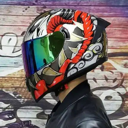 off-road Casco Full Face Motocross Helmet  Motorcycle Helmets bike downhill For man Capacete Moto DOT ECE Approved
