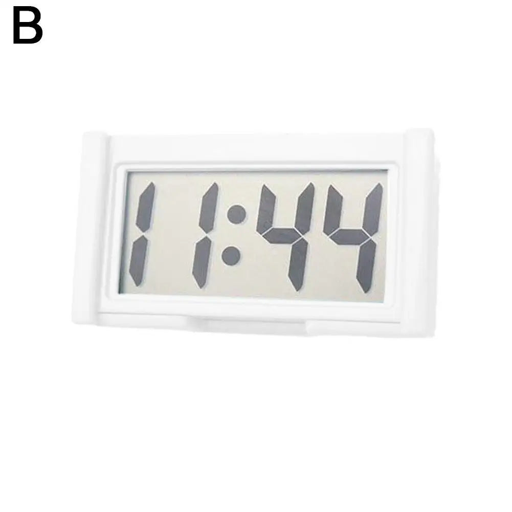 Mini Digital Clock Large Screen Car Dashboard Electronic Digital Display Car Clock Car Accessories For Vehicles Simple Type