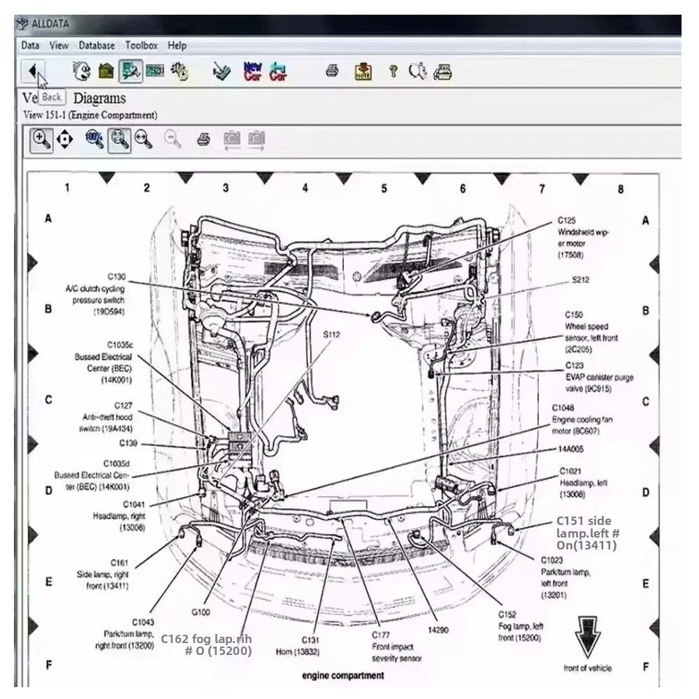 Alldata 10.53 Auto Repair Software Latest Comprehensive Car Data System with Wiring Diagrams for Diagnostic Excellence