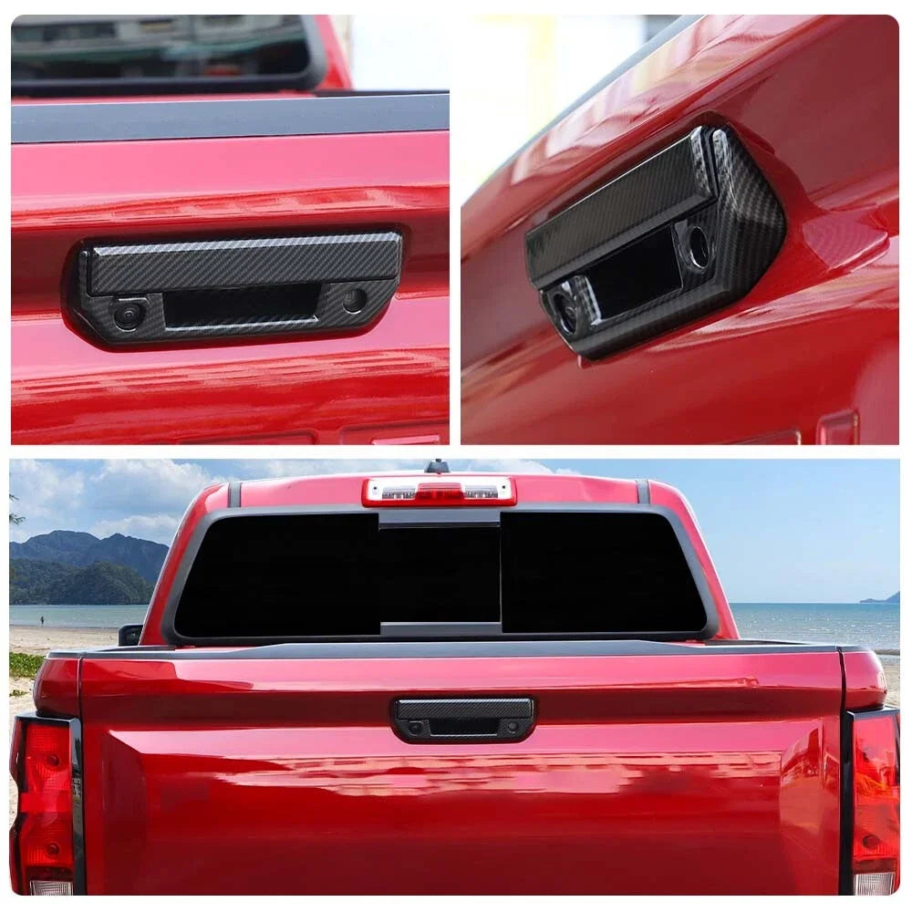 Embellecedor para manija de puerta trasera de coche, cubierta decorativa, accesorios para Chevrolet Colorado GMC Canyon 2023 2024 2025