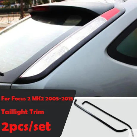 Car Styling Accessories External Interior Carbon Fiber  Decorative Trim Sticker trim case For Ford Focus 2 mk2 2005-2008