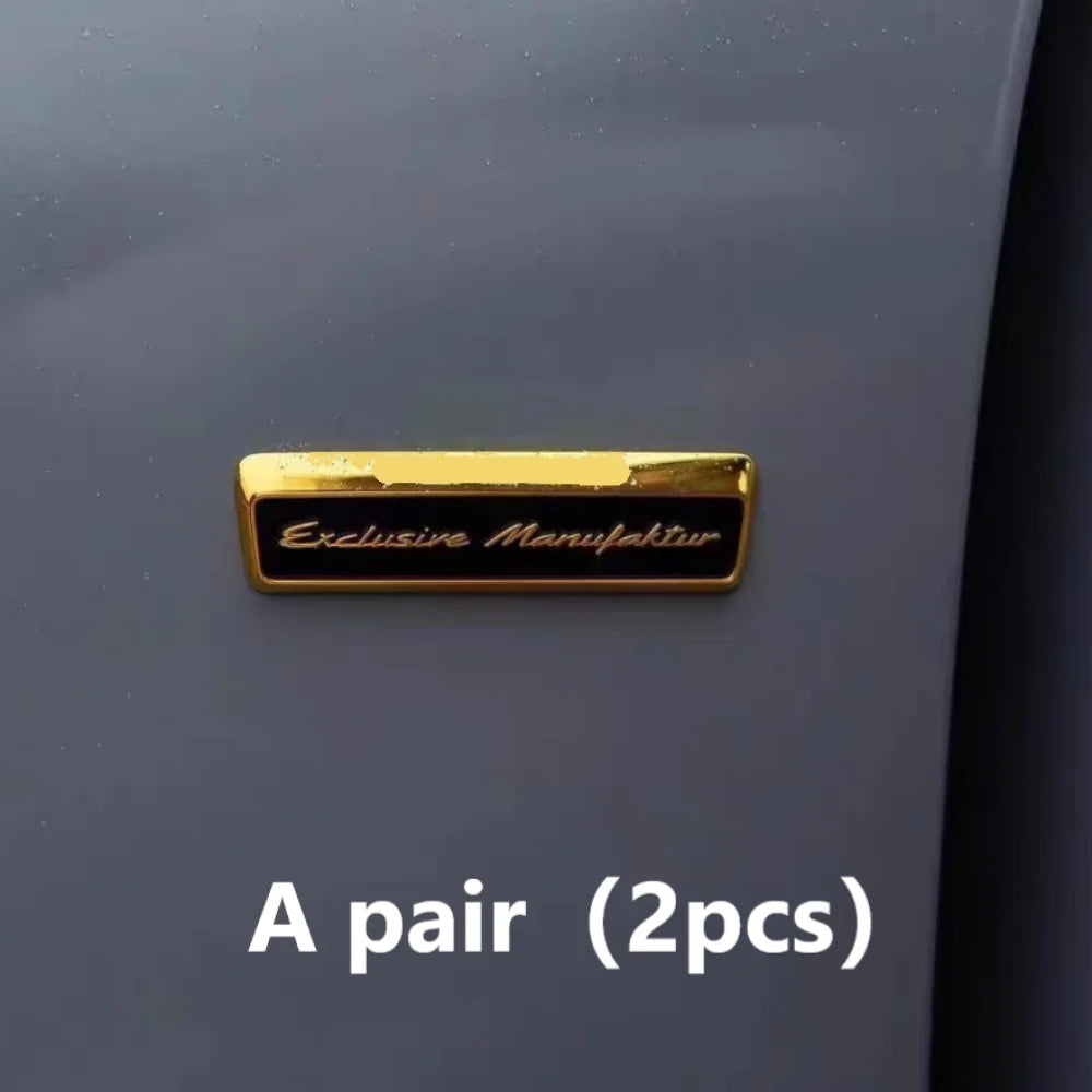 Accesorios exclusivos de modificación de guardabarros de coche de Manufaktur