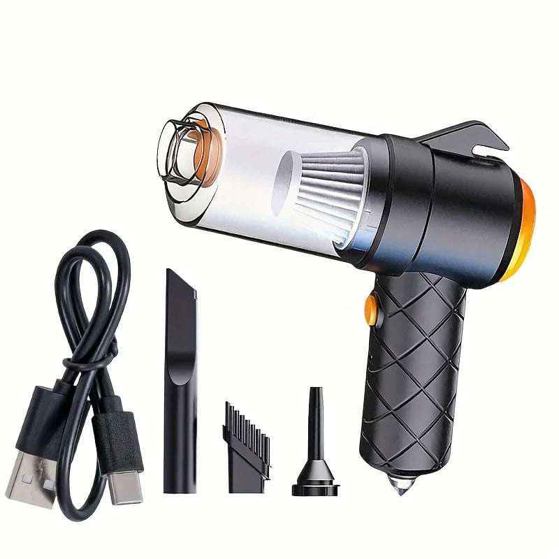 Handheld cordless car vacuum cleaner,suitable for home and car use,powerful cordless mini car detailing tool,quick home cleaning