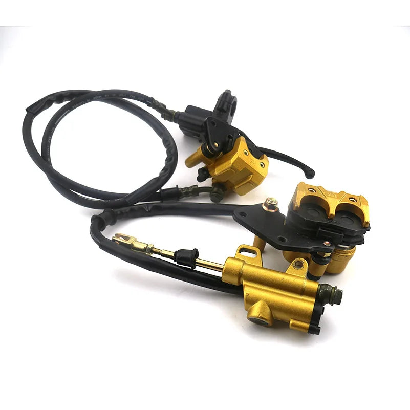 Motorcycle Front Disc Brake Kit Hydraulic  System for 110cc 125cc 140cc BBR TTR Pit Bike Motocross Scooter Pitbike