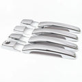 Car Accessories For Mitsubishi Pajero V80 V93 V95 V97 V98 2007-2021 ABS Chrome Exterior Door Handle Cover Trim 8pcs
