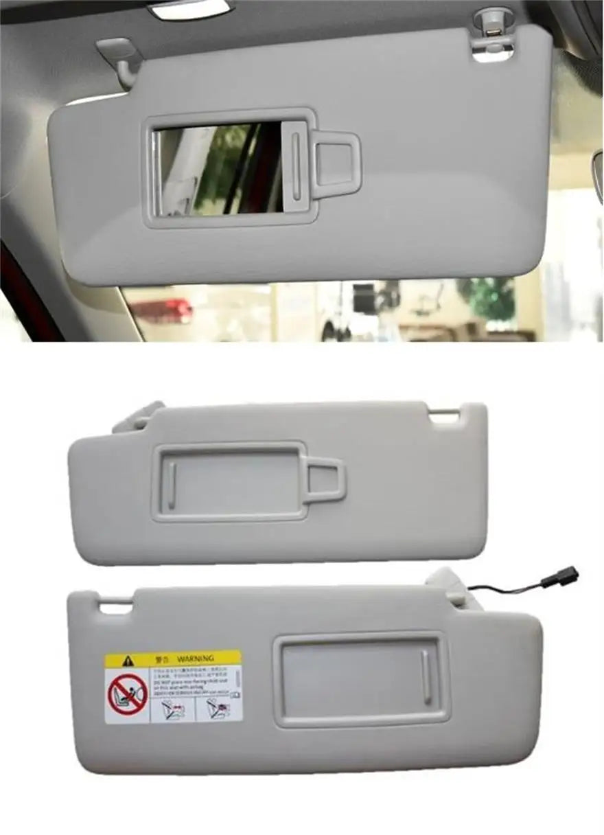 For VW Tiguan 2017-2022 / For Touran 2016-2022  Interior Sunvisor With Mirror with lamp  Front visor assembly  car accessories
