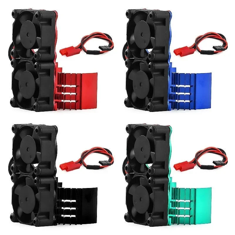 RC Parts Electric Car brushless Motor Heatsink Cover Cooling Fan540 3650 3660 3670 Motor Heat Sink
