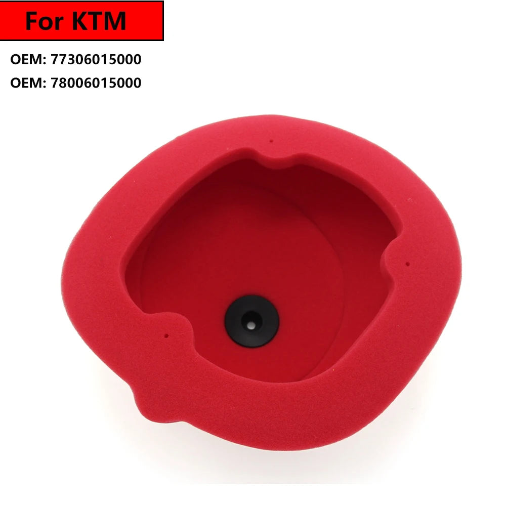 Motorcycle Air Filter is for 77306015000 78006015000 KTM 125 144 150 200 250 300 450 505 530 SX XC XCW SXF XCF EXC XCFW CE SD