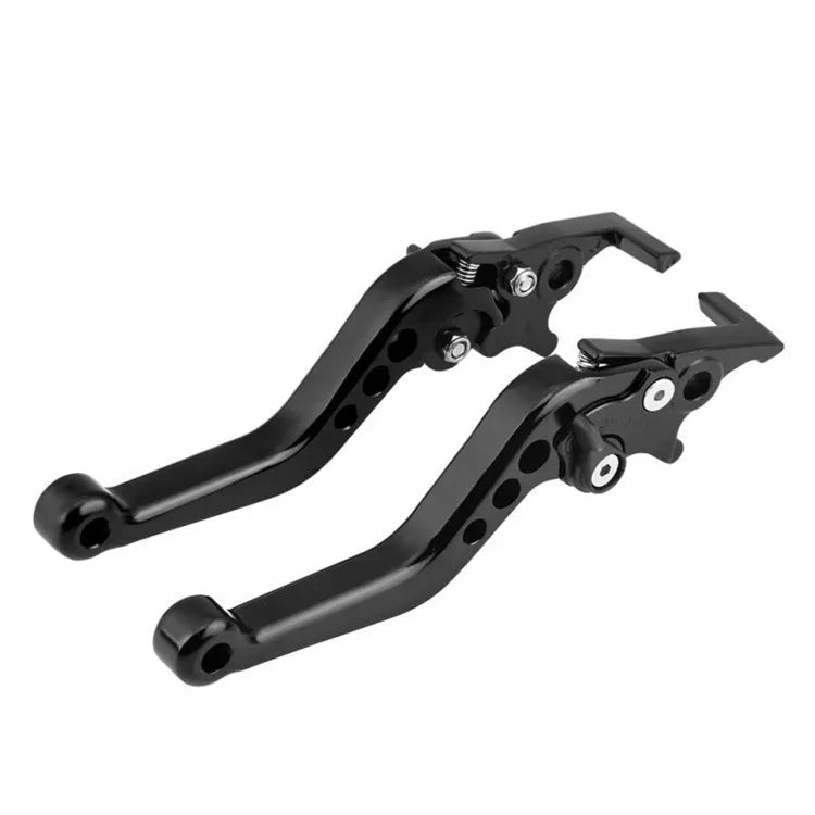 Motorcycle Modified Double Disc Brake Levers, Adjustable for Electric Vehicles, Front & Rear Disc Brake Clutch Brake Rods
