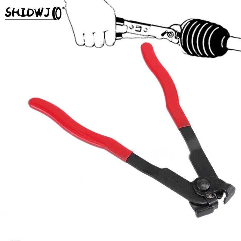 Car Banding Hand Tool Auto Repairs Props For Exhaust Pipe Fuel Filter Hand Installer Tool  CV Joint Boot Clamp Pliers