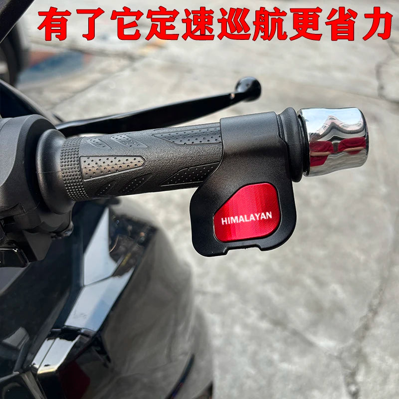 Accesorios de motocicleta 2025 para Royal Enfield Himalayan 450 411, nuevo manillar, soporte de acelerador, clip de acelerador, ahorro de mano de obra.