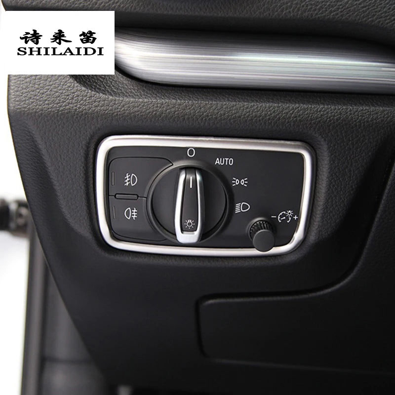 Car Styling For Audi A3 8V S3 2014-2020 Interior Accessories Center Console Dashboard navigation decoration Trim Cover Stickers