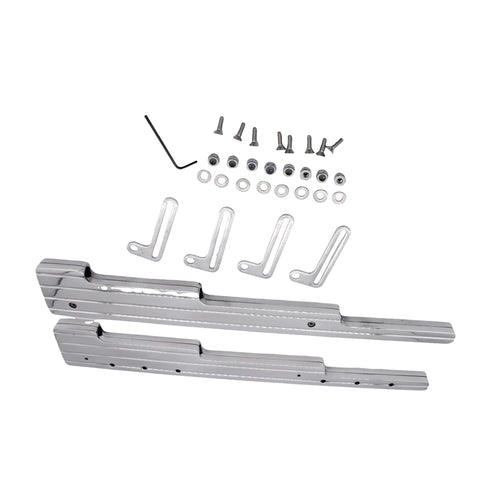 40375 SI-AT25081 Chrome Aluminum Spark Plug Wire Looms Holder For SBC BBC 302 350 454 Ignition System Spark Glow Plugs Wear Part