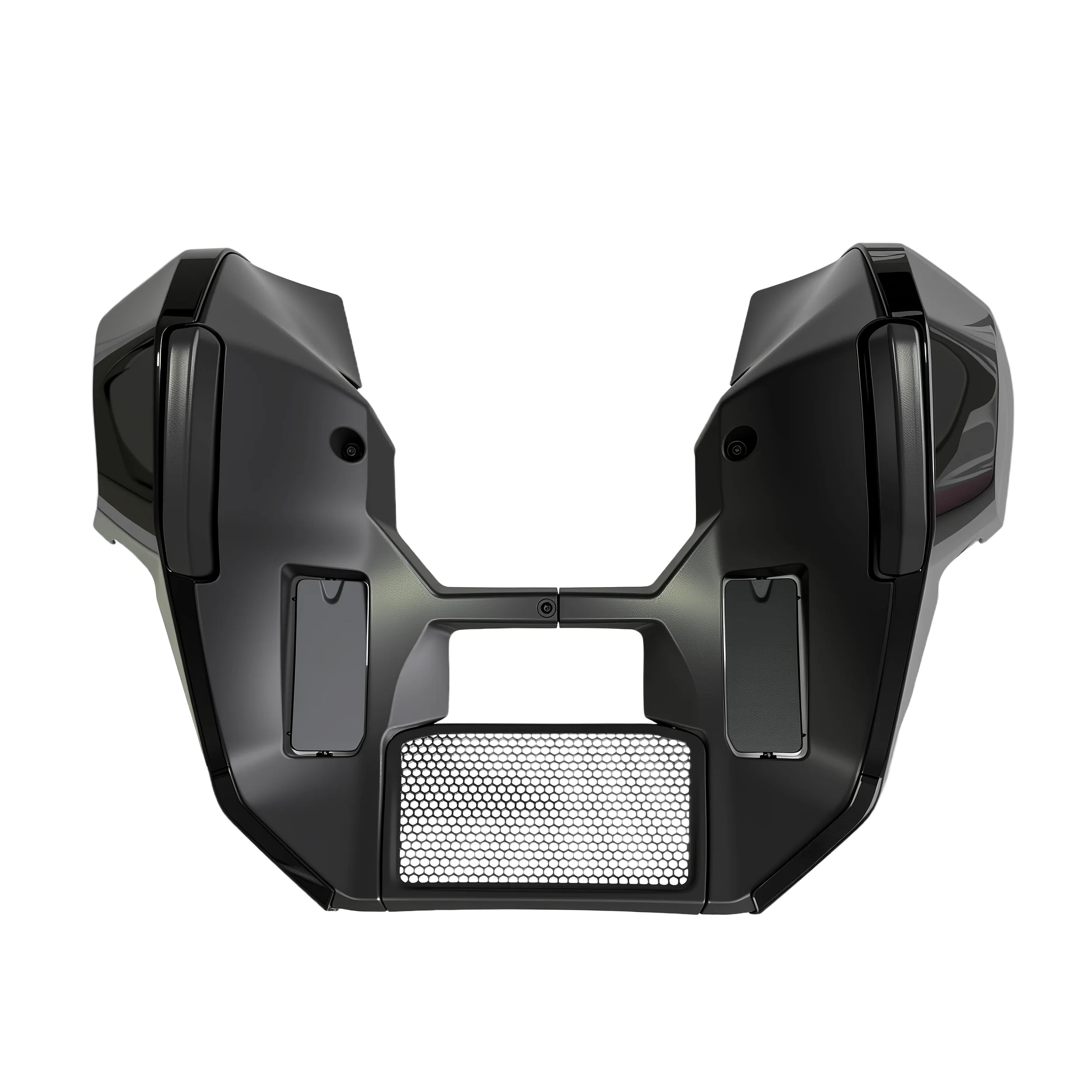 Motorcycle Parts New Lower Leg Fairing Cover Extended Chin Spoiler Set Black for Harley Street Glide Road Glide 2023.5-2026