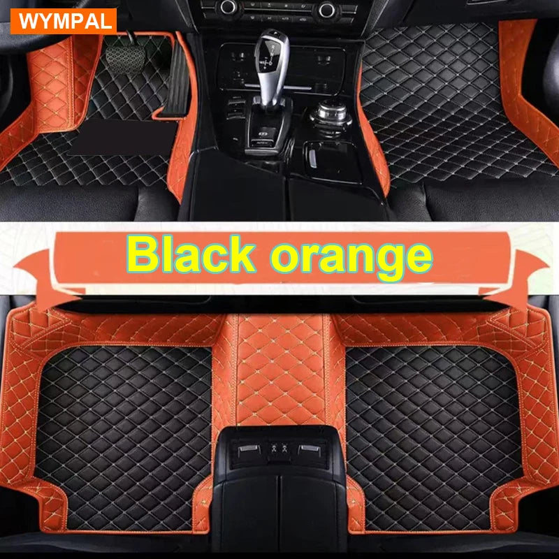 Car Floor Mats For Audi 80 Cabriolet B4 1992 1993 1994 1995 1996 Water Proof Pads Floor Carpet Car Mats Full Set Car Accessories
