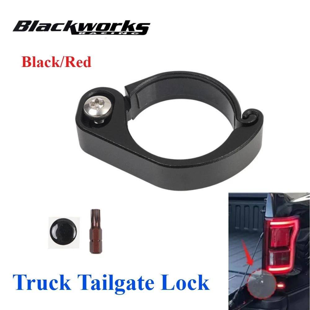 For Ford F350 F250 F150 2015-2023 Truck Tailgate Lock Accessories Repair Parts Black/Red