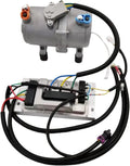 12V 24V With Control Panel Car Electric Air Conditioner A/C air Conditioning Compressor For Truck Bus Automotive Boat Tractor
