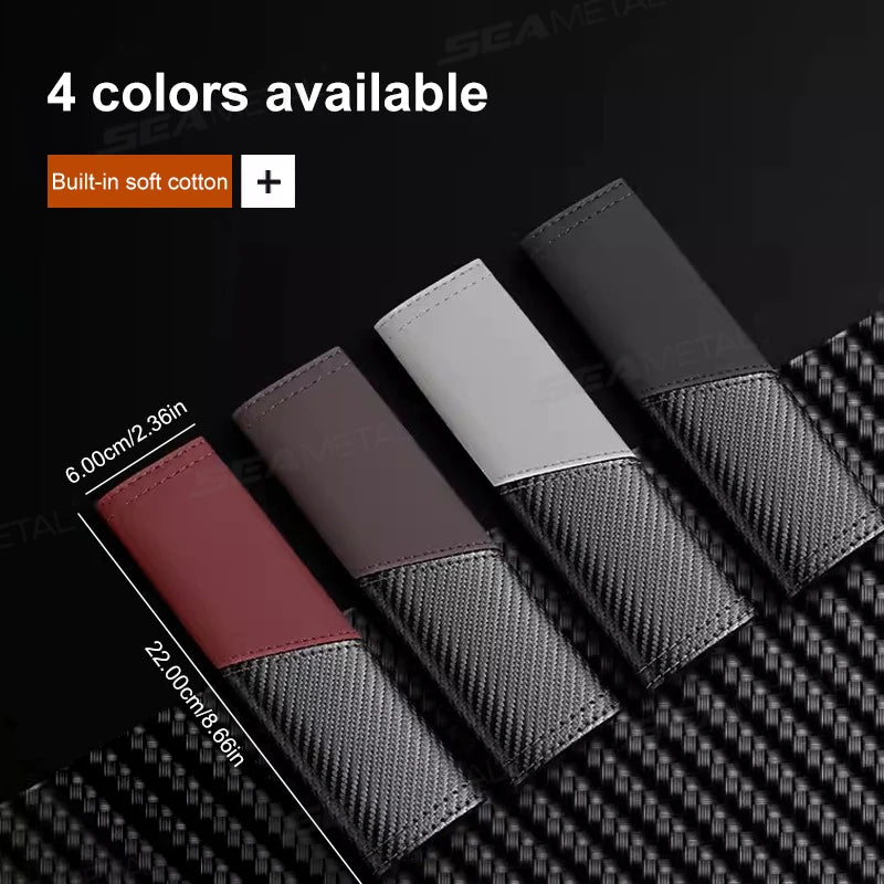 SEAMETAL Car Seat Belt Cover Auto Seat Belt Shoulder Protector Breathable