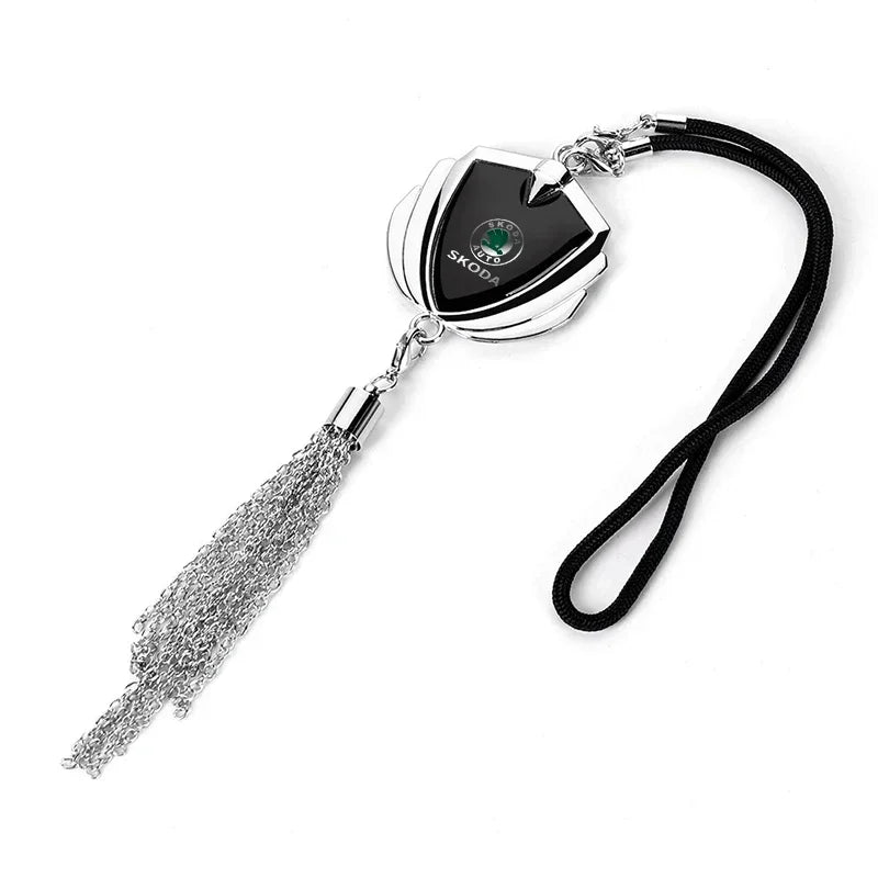 Auto Rearview Pendants Car Interior Accessories For Skoda Octavia MK2 MK1 2 3 A5 A7 A8 Fabia Karoq Superb Rapid Kamiq Scala