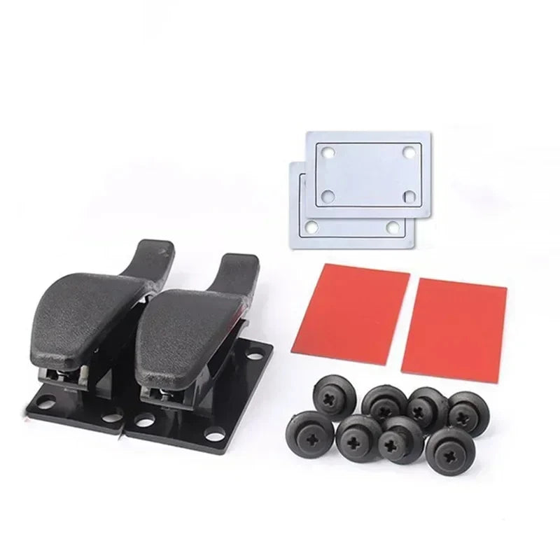 2Pcs Car Seat Back Hook Multi-purpose Trunk Umbrella Mount Holder Car Umbrella Storage Organizer Holders Universal Car Accessory