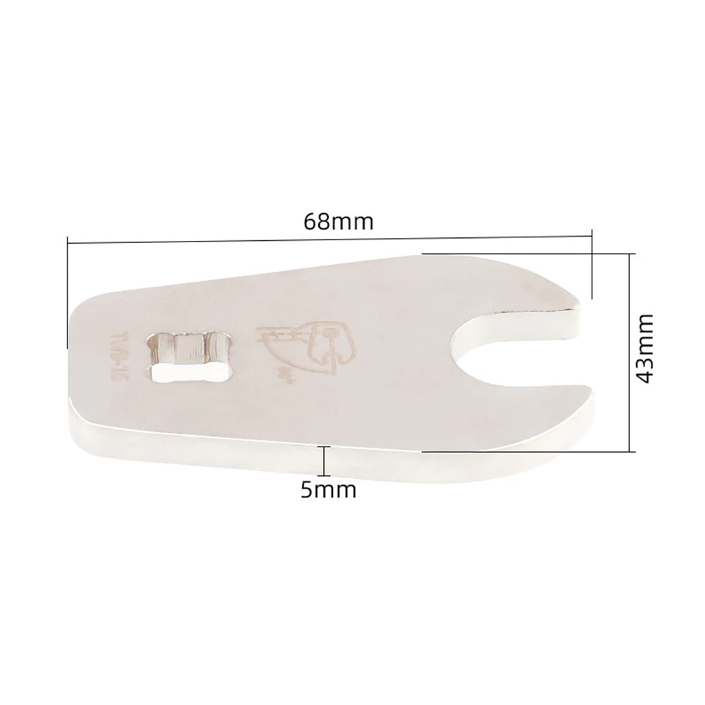 Metal Pedal Install Remover Wrench Repair Tools Bike Crowfoot Pedal Wrench Maintenance Accessories Portable Cycling Equipment