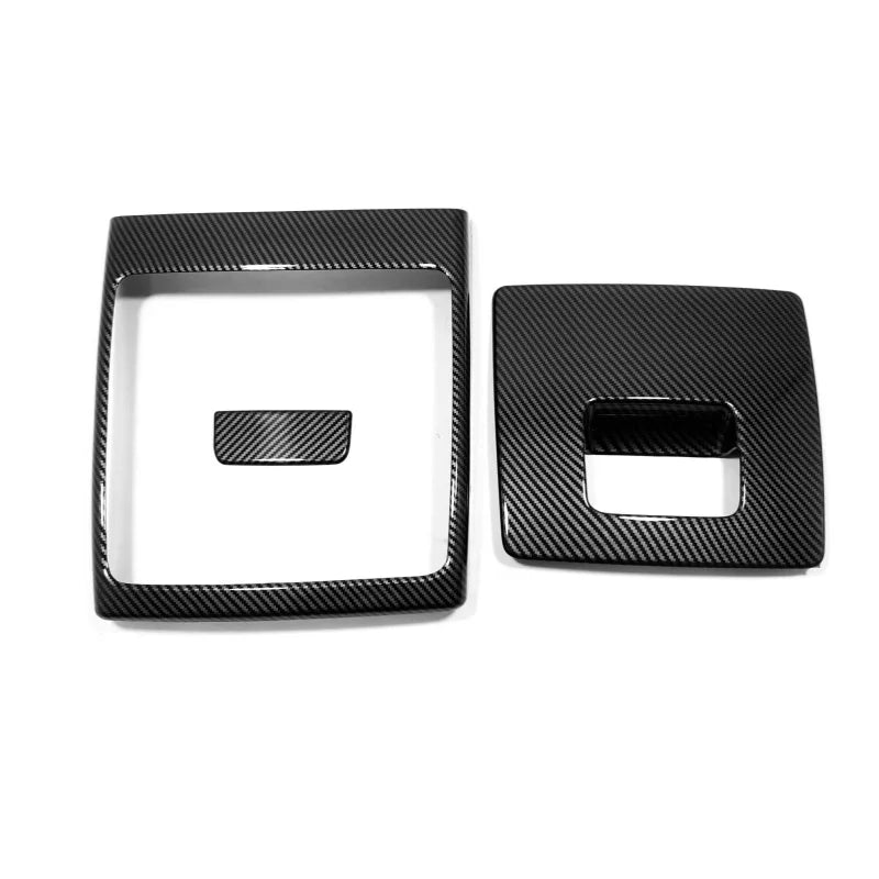 LHD! RHD! For Kia Carnival KA4 2021 2022 2023 2024 Car Accessories ABS Plastic Rear Armrest Air Vent Outlet Cover 2pcs