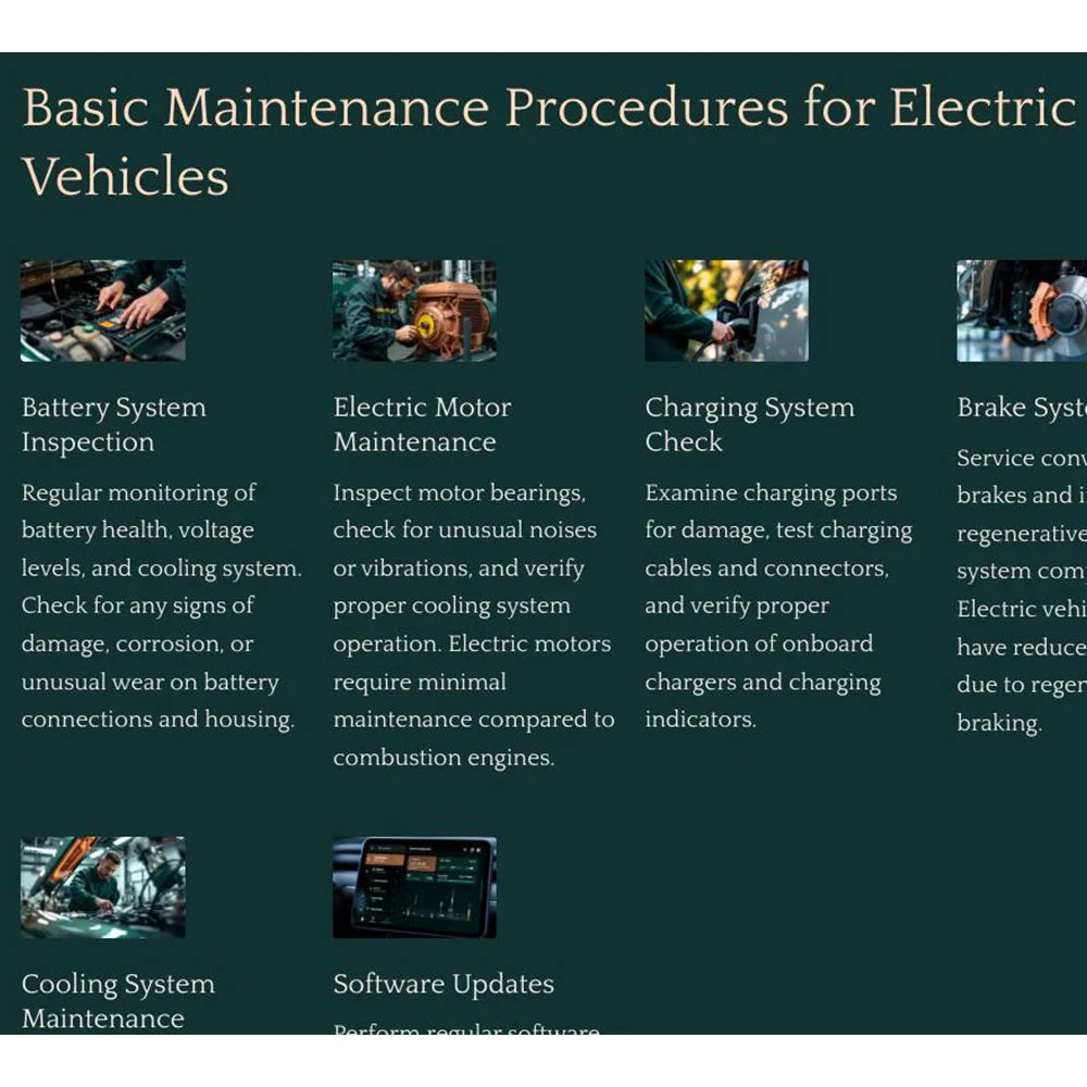 Electric and Hybrid Car Mechanic Manual PDF File Electric Vehicle Working Principles Key Components Explained Study Manual eBook