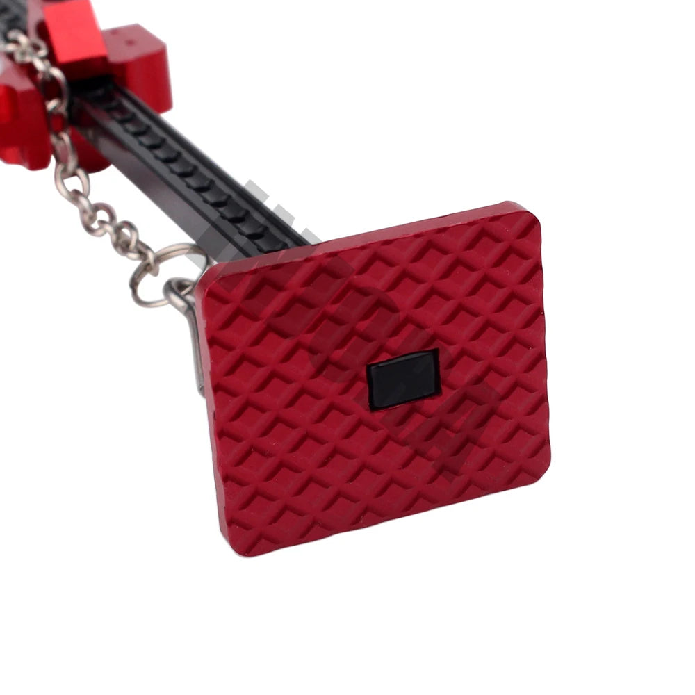 Accesorios para RC Rock Crawler 1:10, herramienta de gato metálico deslizable para Axial SCX10 Tamiya CC01 D90 D110 TF2, piezas de coche y camión RC