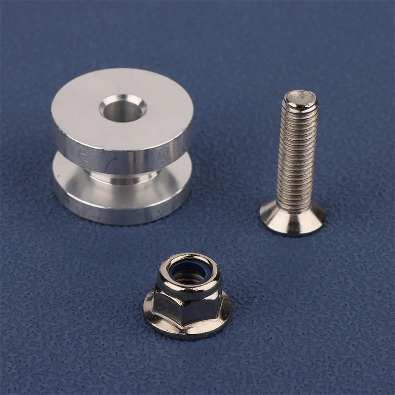 Motorcycle Luggage Accessories Set, 4Pcs: Rear Trunk Top Case, Tail Box & Side Box Brackets, Base Plate Buckle