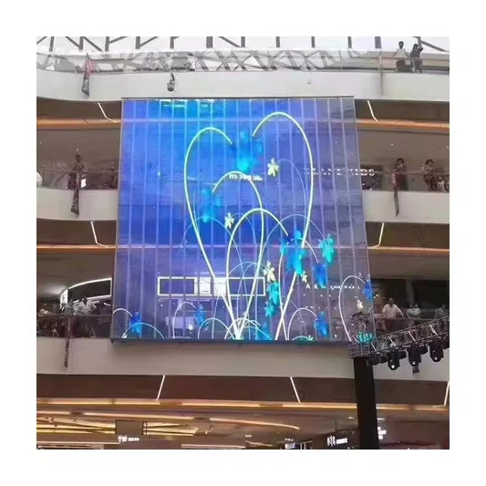 Advertising Pantalla Panel Film Glass Display Screen Indoor Ecran LED Transparent