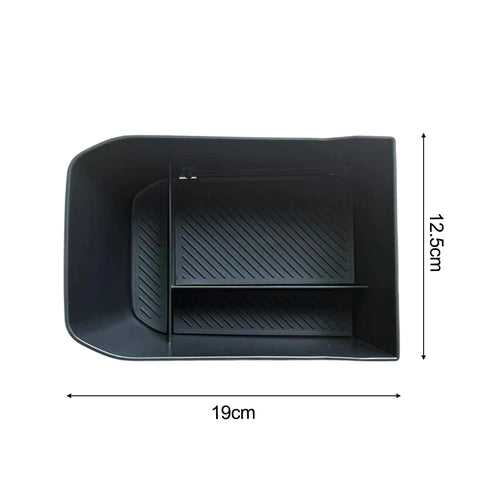 1 Pcs Car Central Console Armrest Front  Storage Box Organizer  Container Tray  For Kia EV3 Central Console Armrest Storage Box