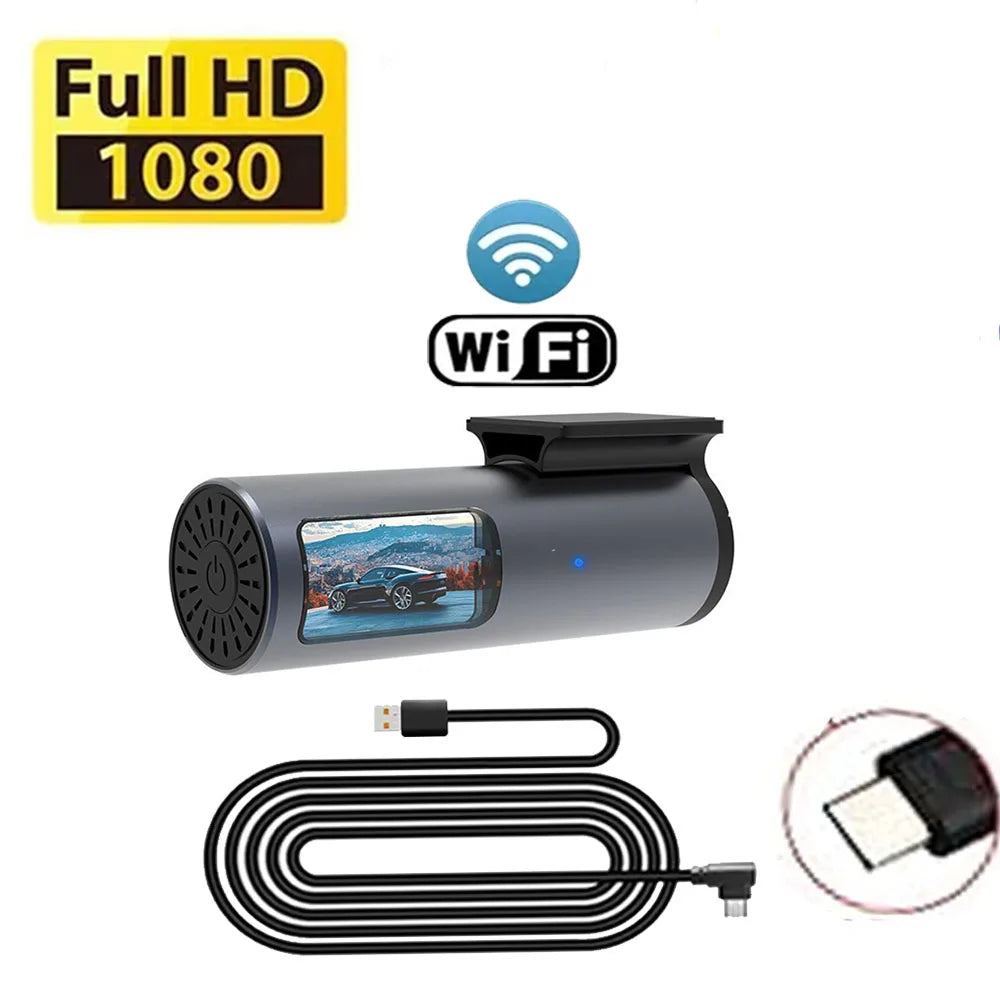 Dash Cam 4K 2 Inch Mini Car Dvr Dual Lens With GPS WIFI 24h Parking 1080P Rear View Camera Night Vision Black Box