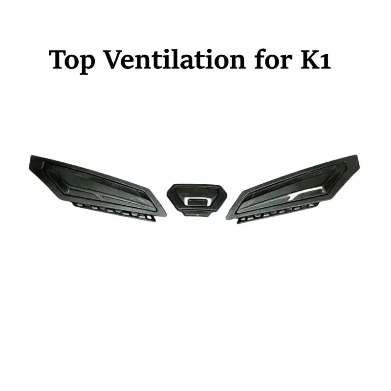 Accesorios para casco de motocicleta AGV K1 K3 K3SV K5 K5S Capacetes Forro Almohadilla Protectora de nariz y barbilla Ventilación Accesorios Para Moto