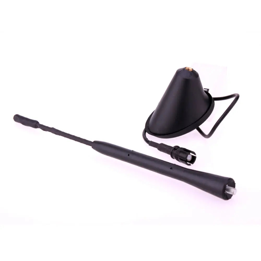 Car Accessories Arrival 9" Whip Roof Mast AM/FM Aerial Antenna + Base For VW Jetta Bora Golf Polo MK4 Passat B5 Audi Most Car