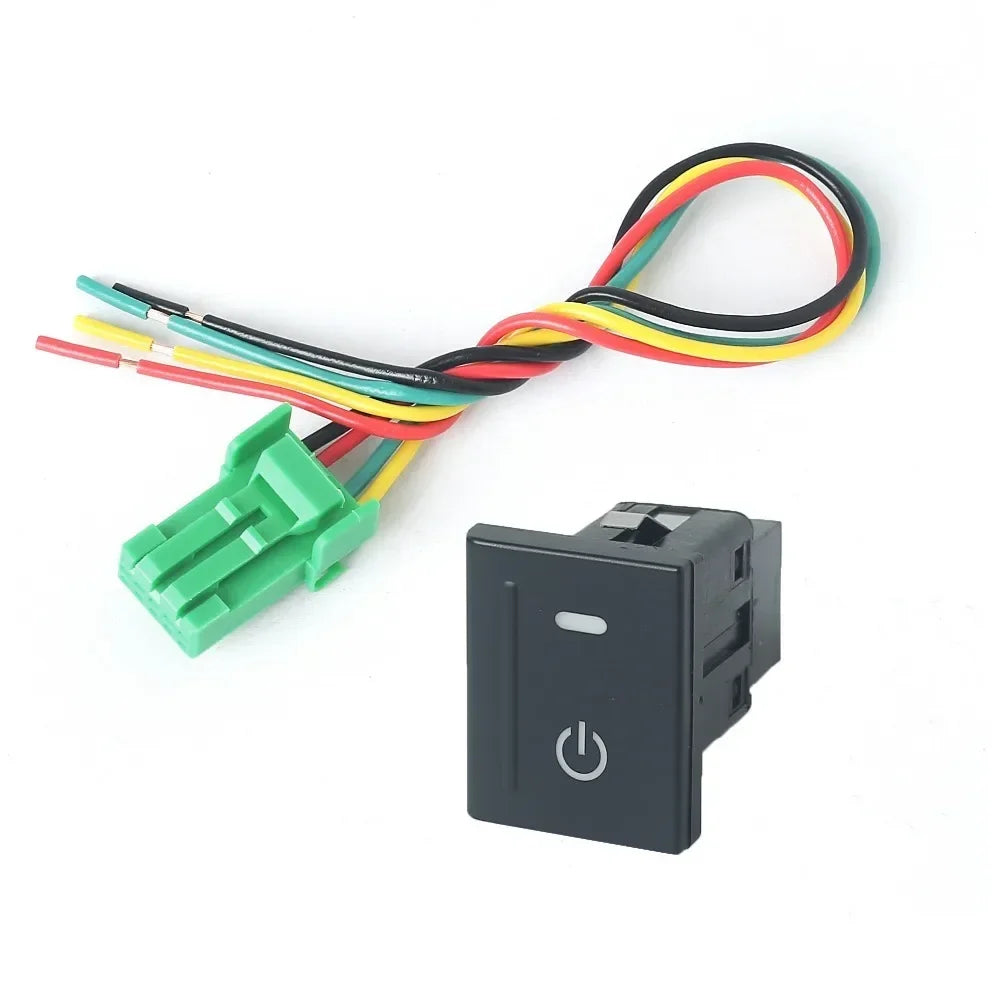 For Volkswagen Amarok 11-18 Accessories 1PC Car LED DRL Fog Lights Power Spotlight Fan Radar Front Rear Diff Lock Electronic Dog